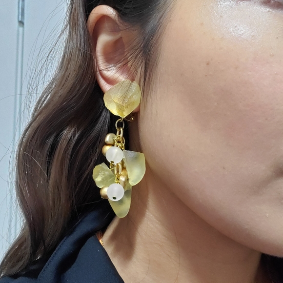 Vintage rock sugar statement earrings clip on - Picture 5 of 5